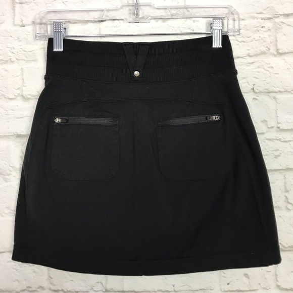 Athleta North Peak Black Sport Athletic Skort XXS - Picture 4 of 7